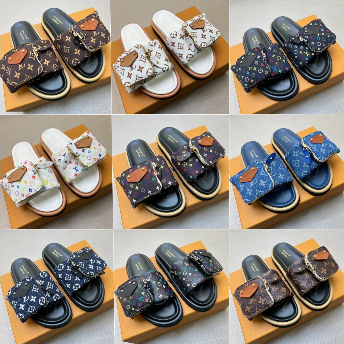 Louis Vuitton Monogram Slides [9 styles]