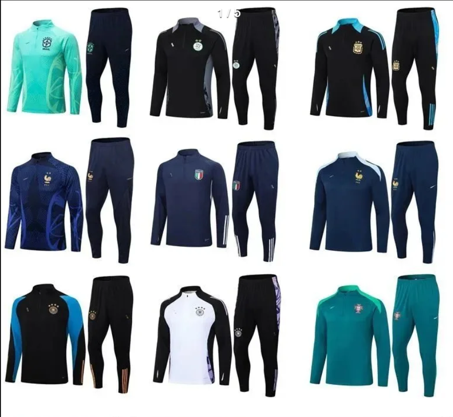 Nike Blue and Black Soccer Training Set