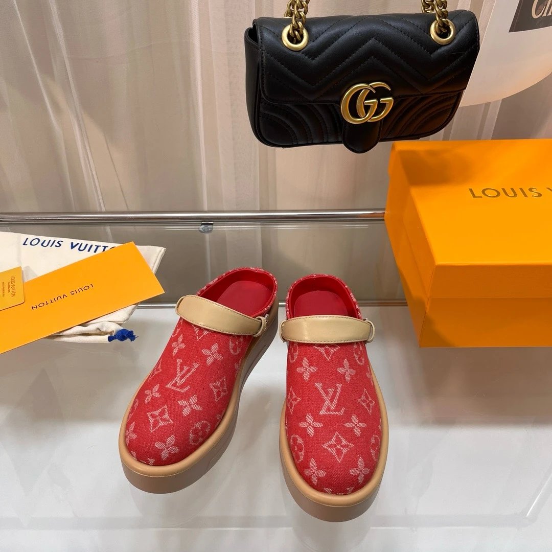 Louis Vuitton Red Shoes