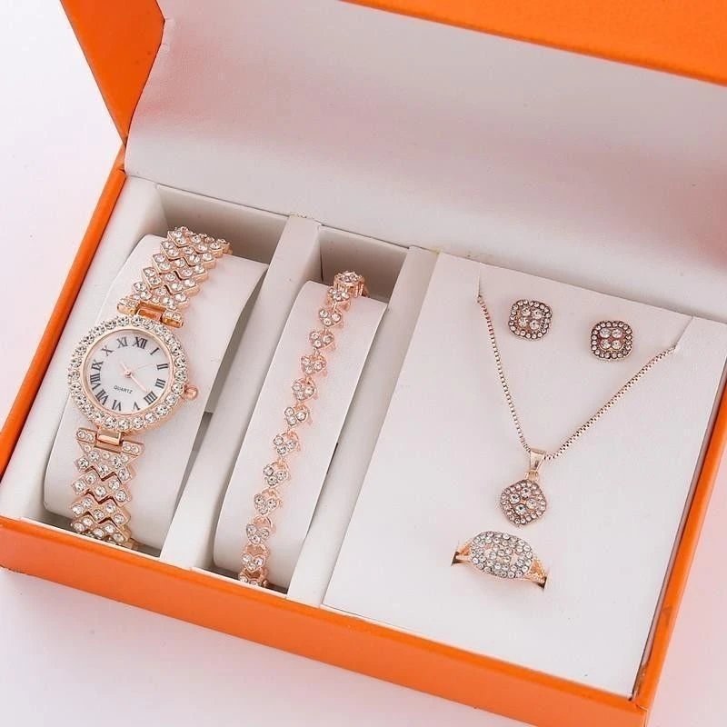 Masafei Watches Women's Watch and Jewelry Gift Set — JF-010
