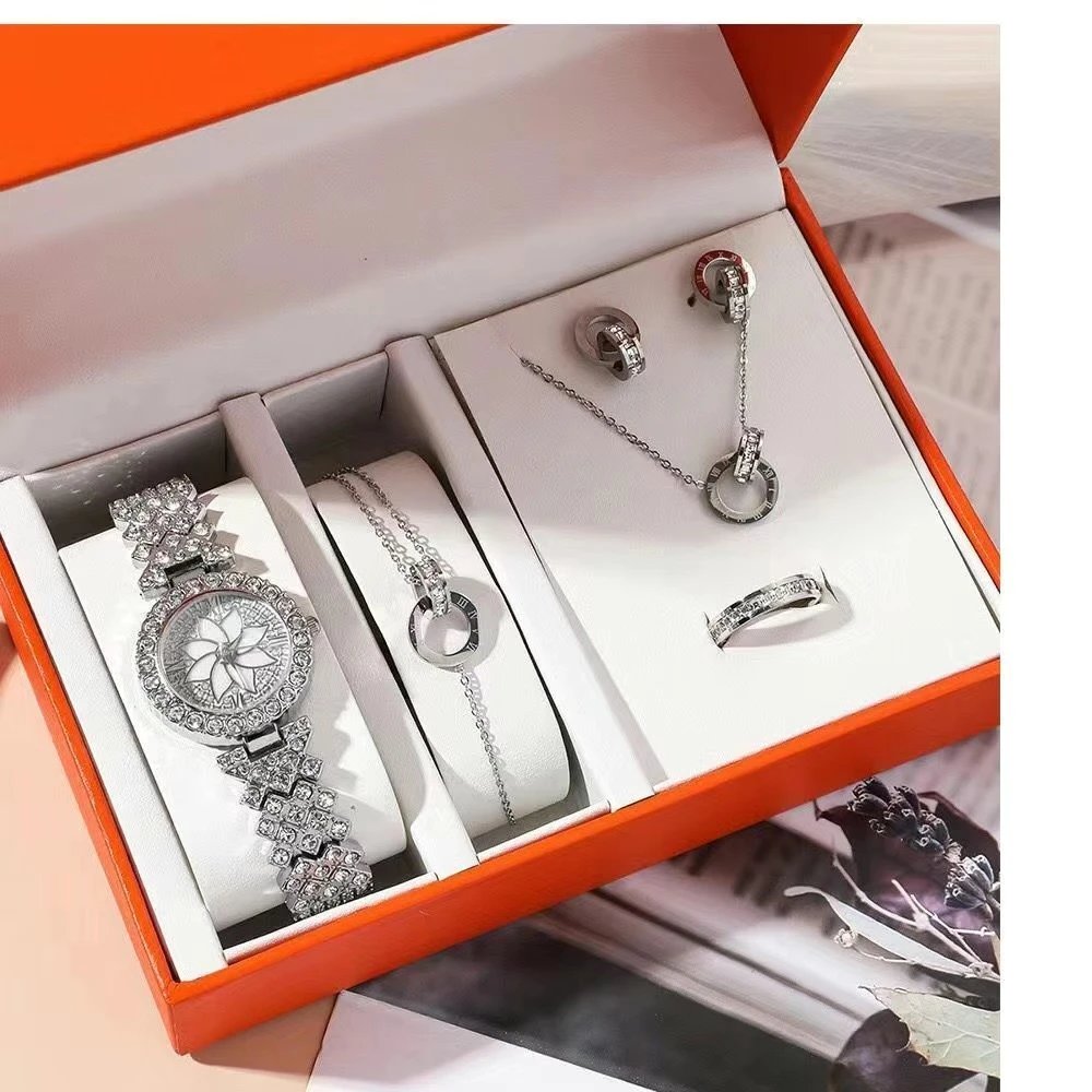 Masafei Watches Women's Watch and Jewelry Gift Set — JF-004