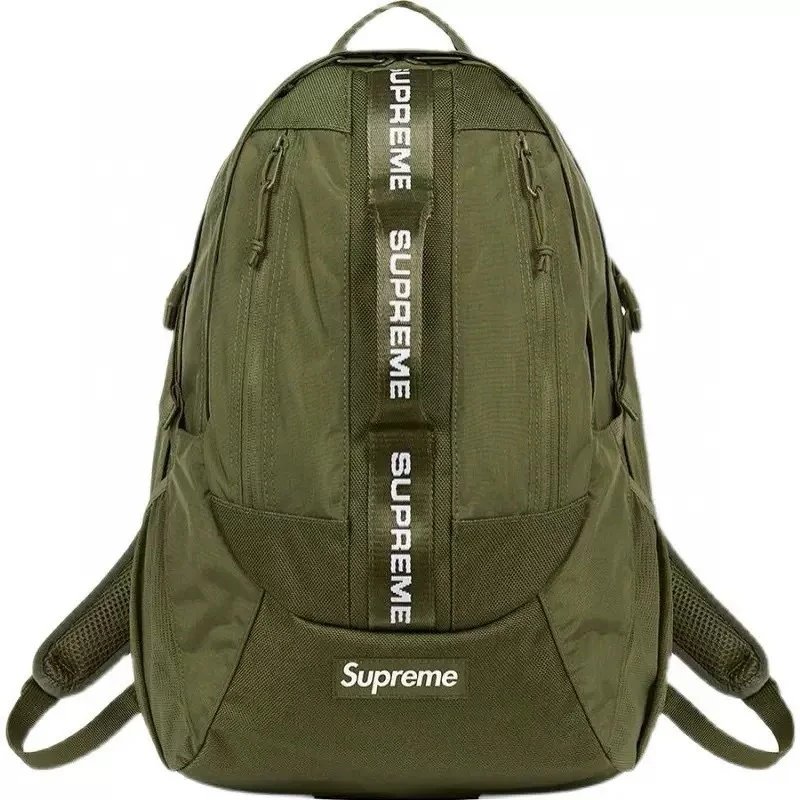 Supreme Mesh Backpack Blue Red Orange Black