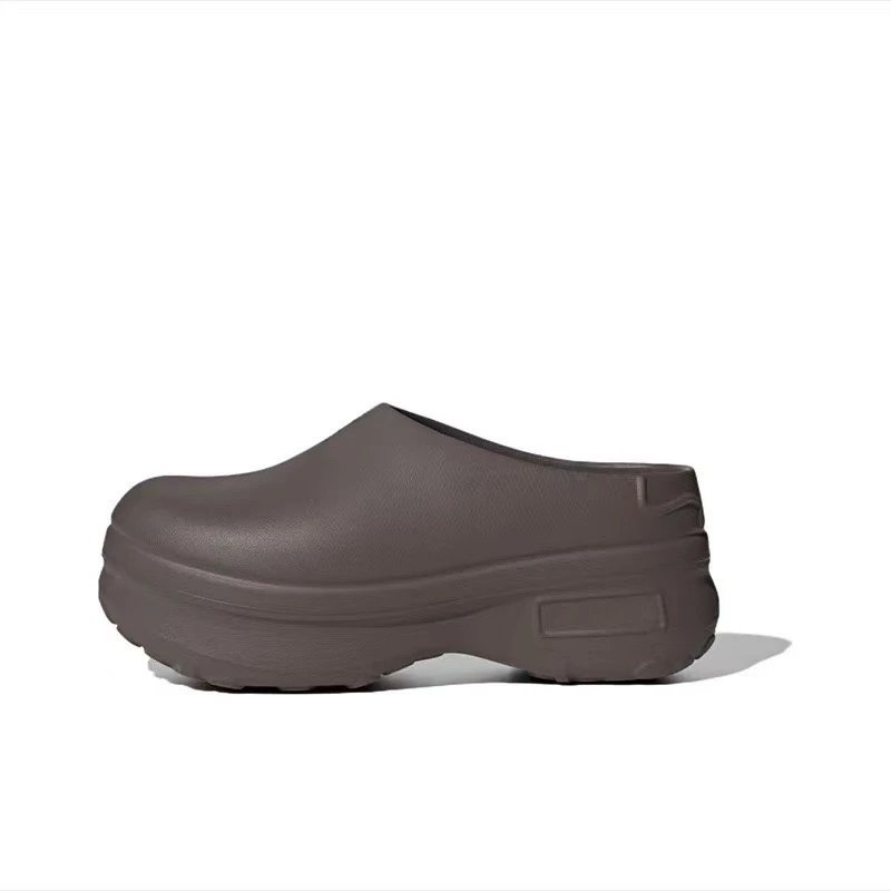 Chunky Platform Clog Lime Green Casual Slip-On