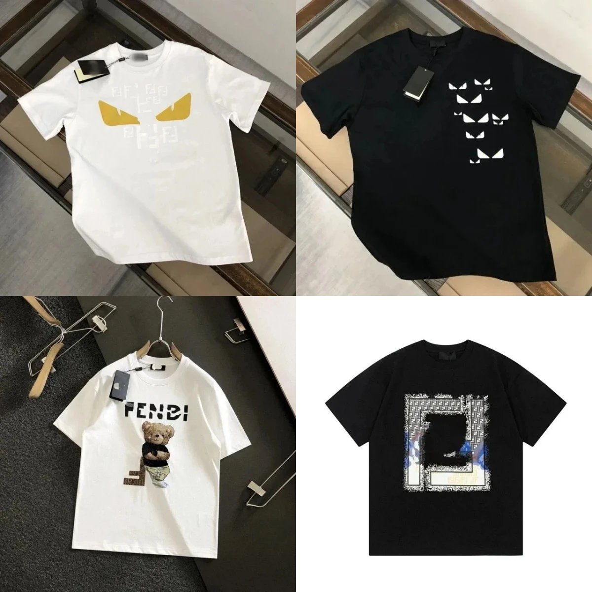 Fendi Monster Eyes T-Shirt [27 styles]