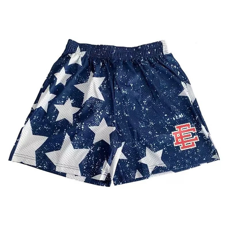 Mesh Drawstring American Shorts 5