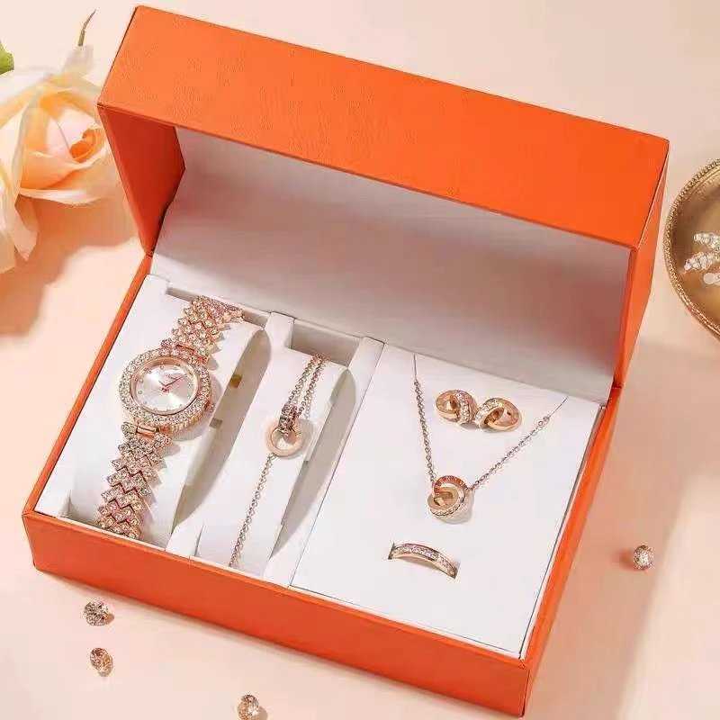 Masafei Watches Women's Watch and Jewelry Gift Set — JF-027