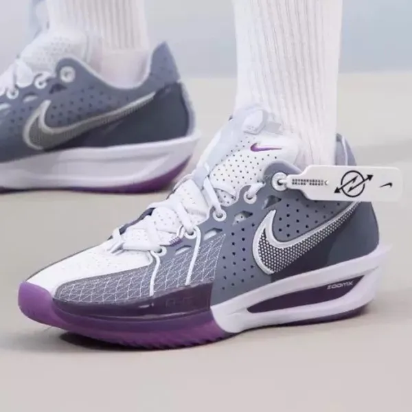 Nike ZoomX SuperRep Surge Purple Gray White Sneakers Running Shoes - 1