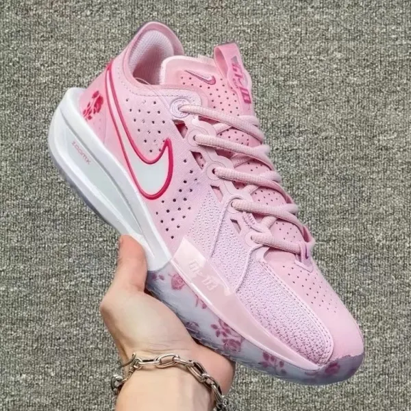 Nike ZoomX VaporFly Next% Pink Floral Running Shoes - 1