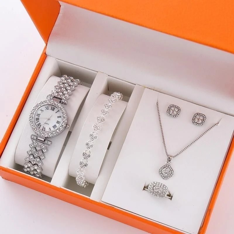 Masafei Watches Women's Watch and Jewelry Gift Set — JF-009