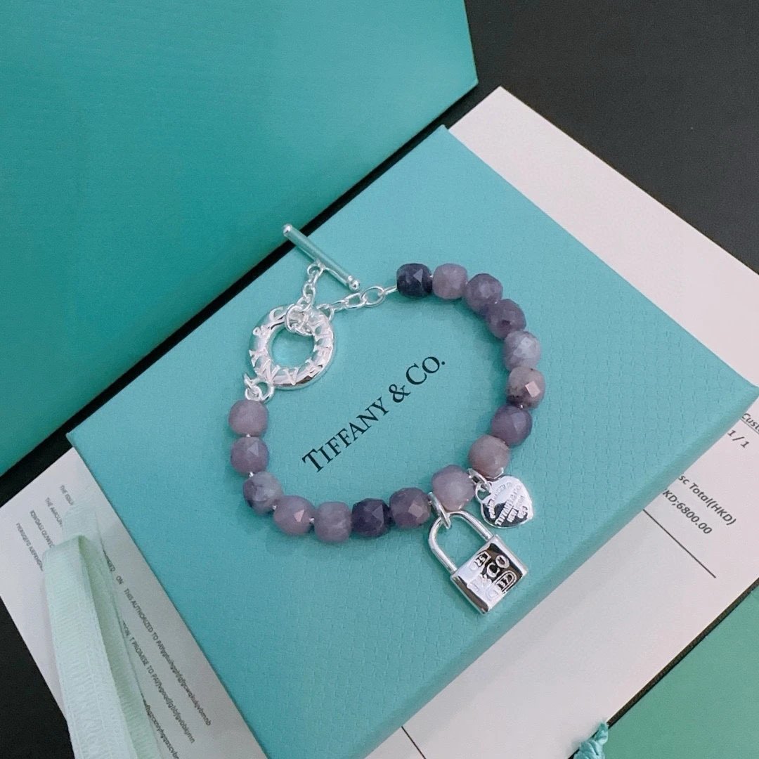 Tiffany & Co. Lock Charm Bracelet