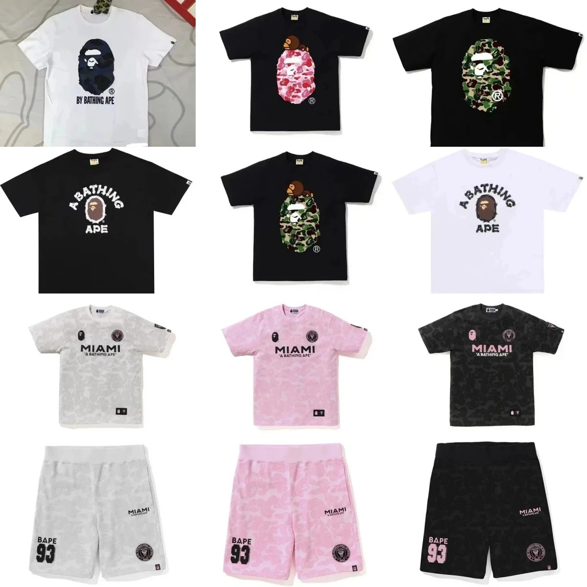 A Bathing Ape BAPE T-Shirt [40 styles]