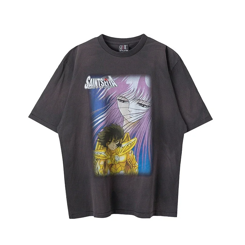 Saint Seiya Black T-