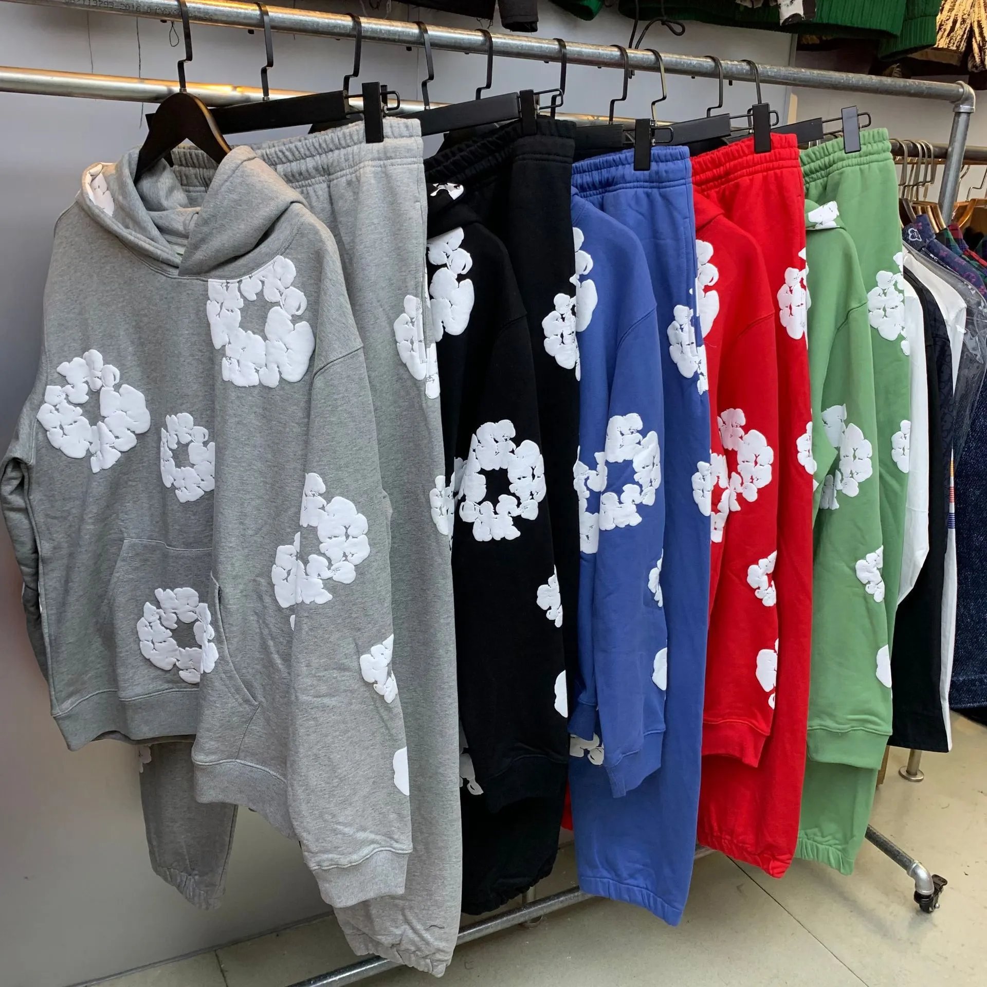 Denim Tears Cotton Wreath Hoodies and Sweatpants product photo 3