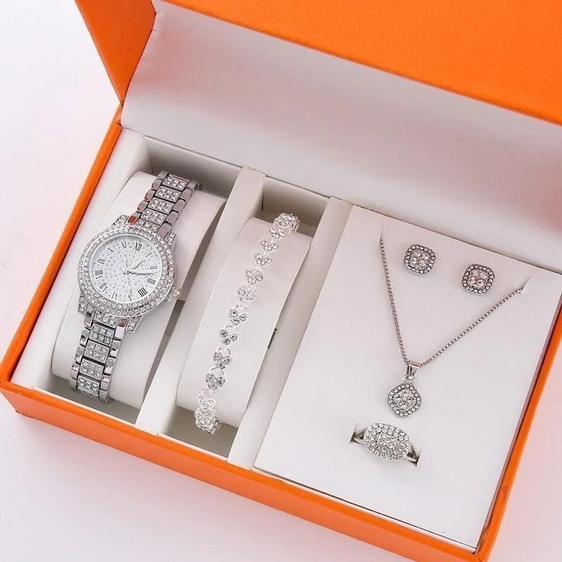 Masafei Watches Women's Watch and Jewelry Gift Set — JF-011