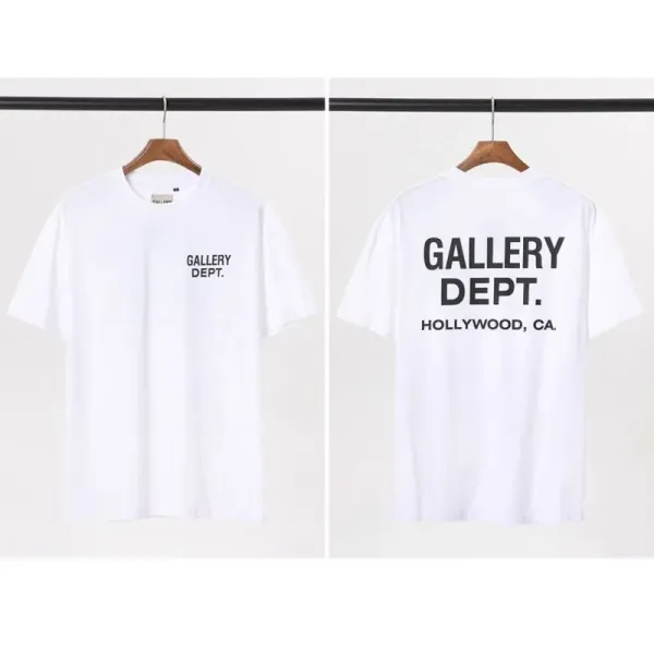 Gallery Dept You Are Late! Oversized T-Shirt Beige - 12
