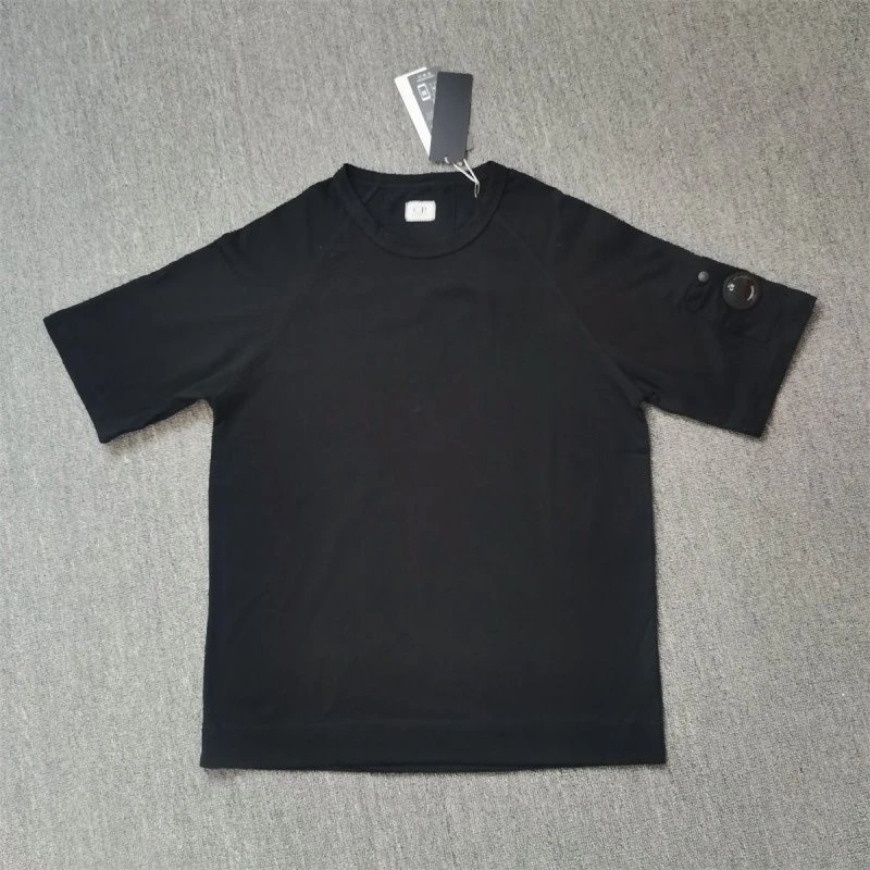 C.P. Company Patch Logo Black T-Shirt - 13