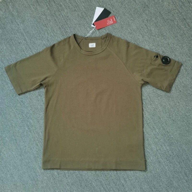 C.P. Company Patch Logo Black T-Shirt - 14