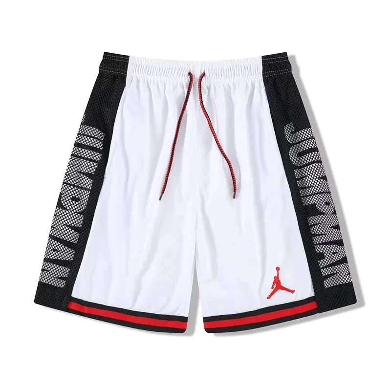 Nike Swoosh Graphic Shorts White/Red/Black - 15