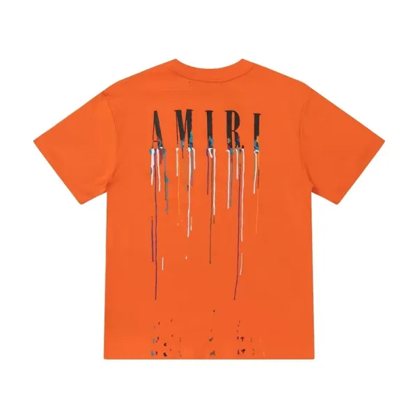 Amiri Logo Graphic T-Shirt Royal Blue - 14