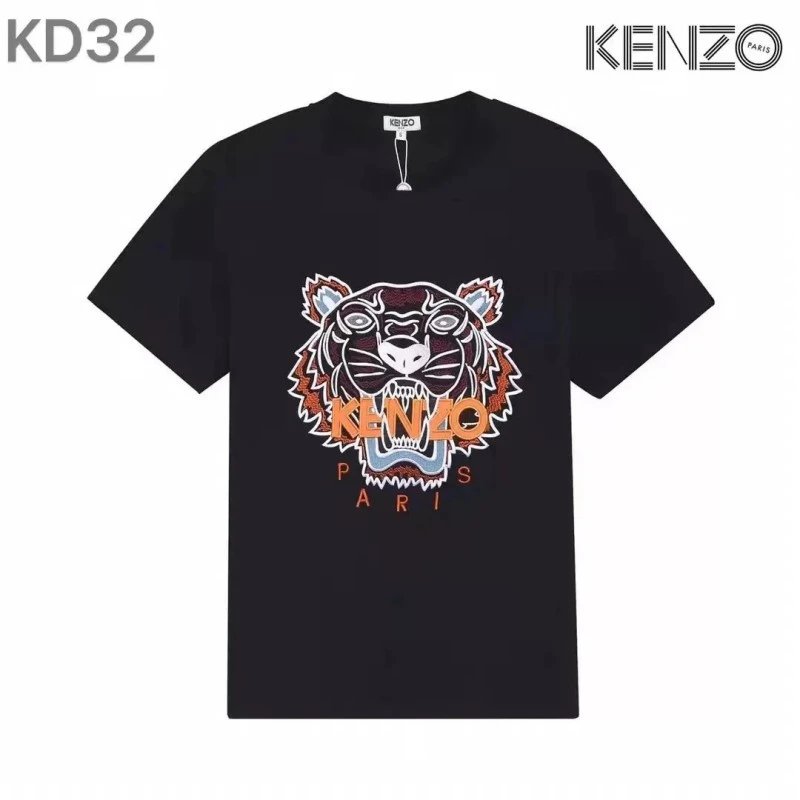 Kenzo Eye Embroidered Black T-Shirt - 12