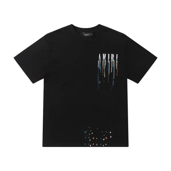 Amiri Logo Graphic T-Shirt Royal Blue - 13