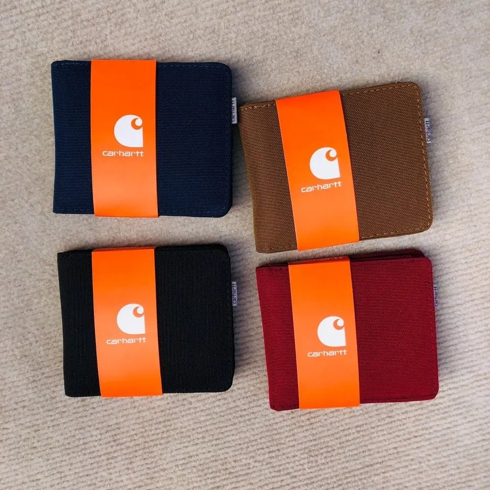 Stüssy Grid Pattern Short Wallet Navy - 12