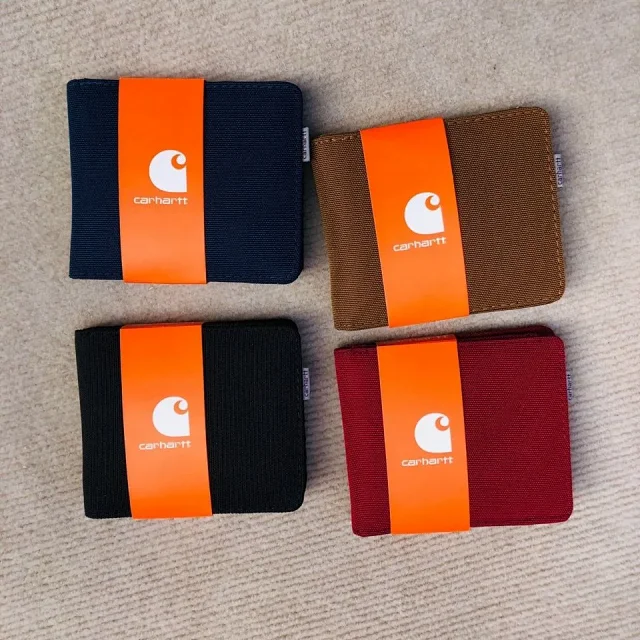 Stüssy Wallets & Card Holders Logo Patch Bifold Wallet product detail image 11