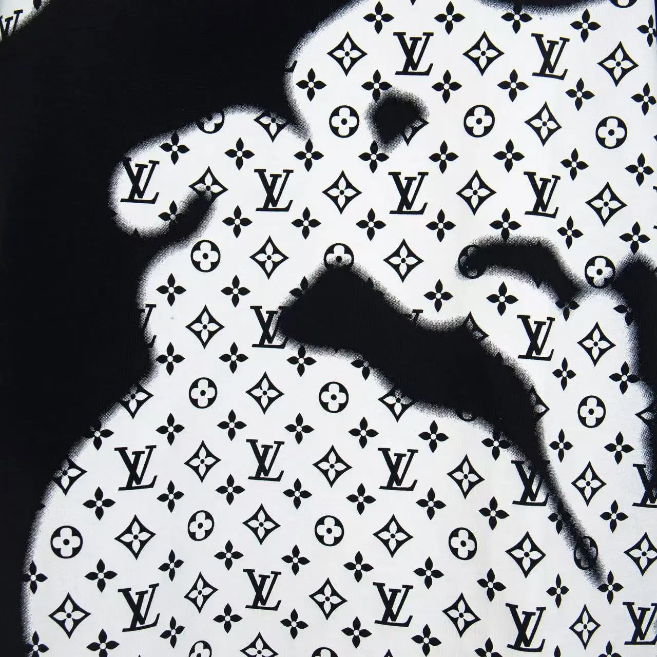 Graffiti Letter Print T-Shirt photo 4
