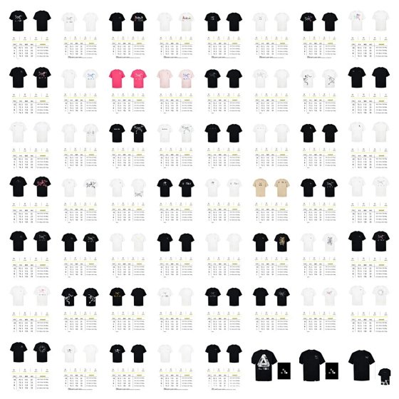 26SS Trendy High-Density Letter Print Heavyweight Short-Sleeve T-Shirt