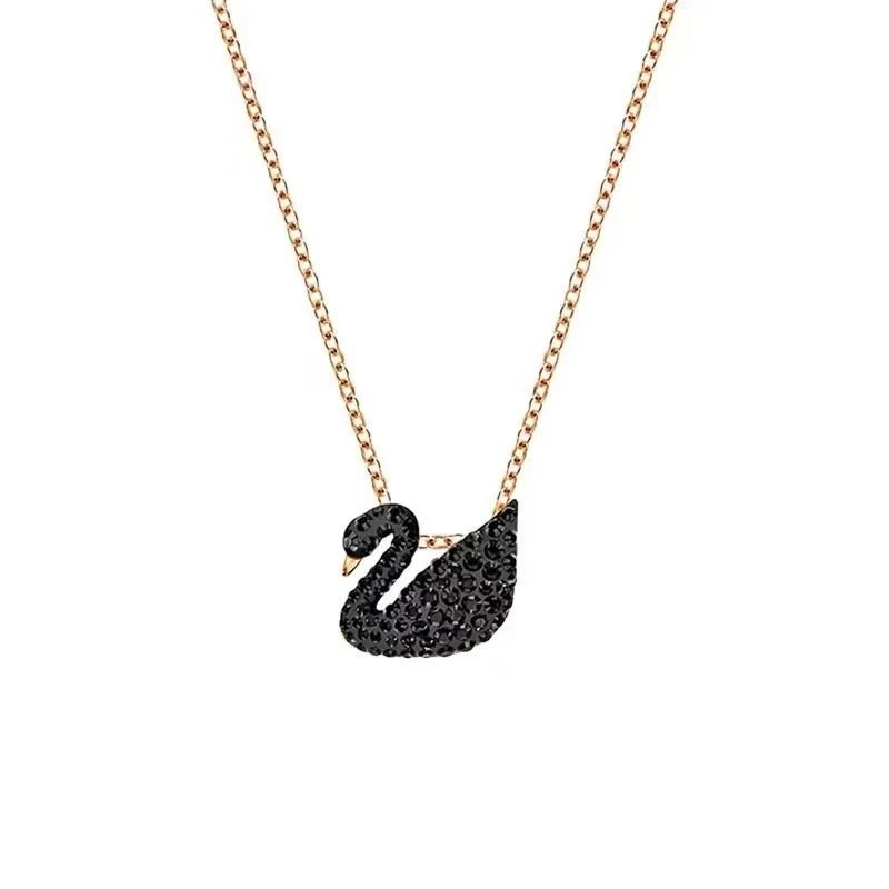 Swarovski Swan Pendant Necklac