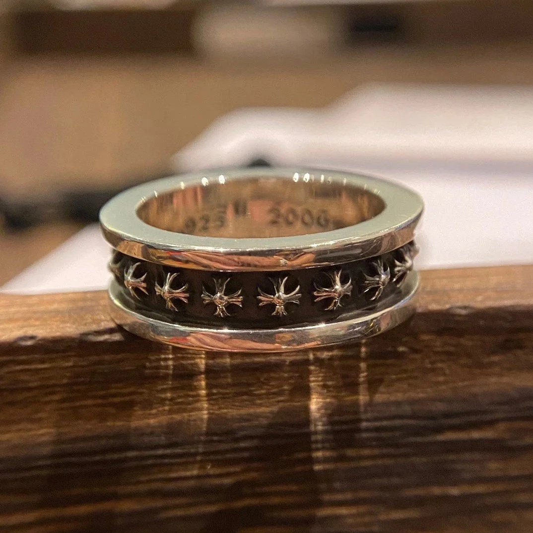 Chrome Hearts Cross Band Ring