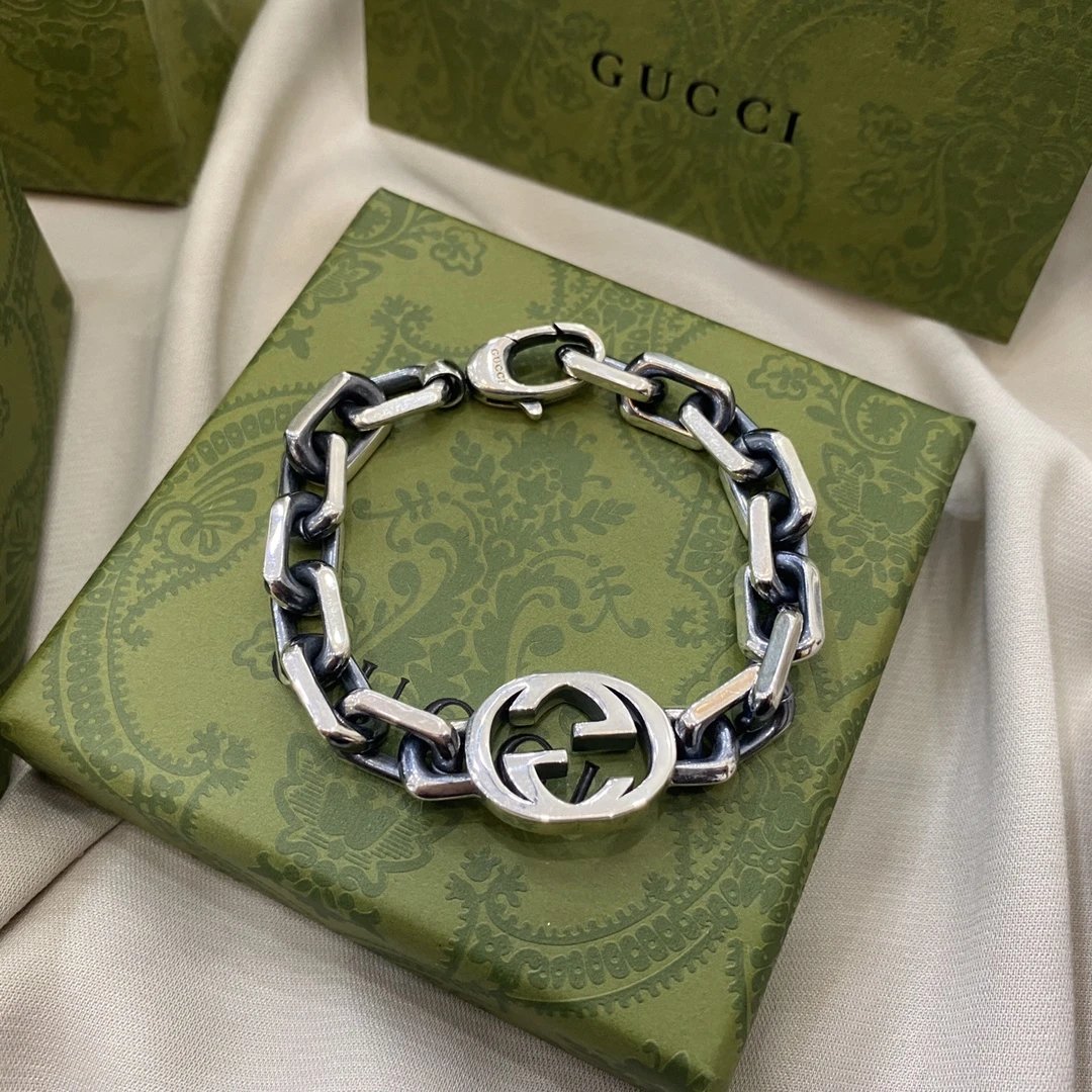 Gucci Interlocking G Chain Bra