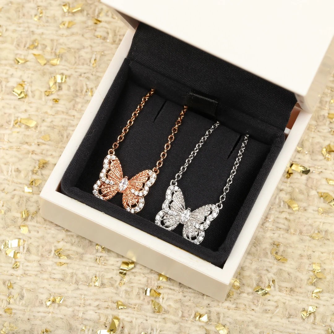 Butterfly Pendant Necklaces [2