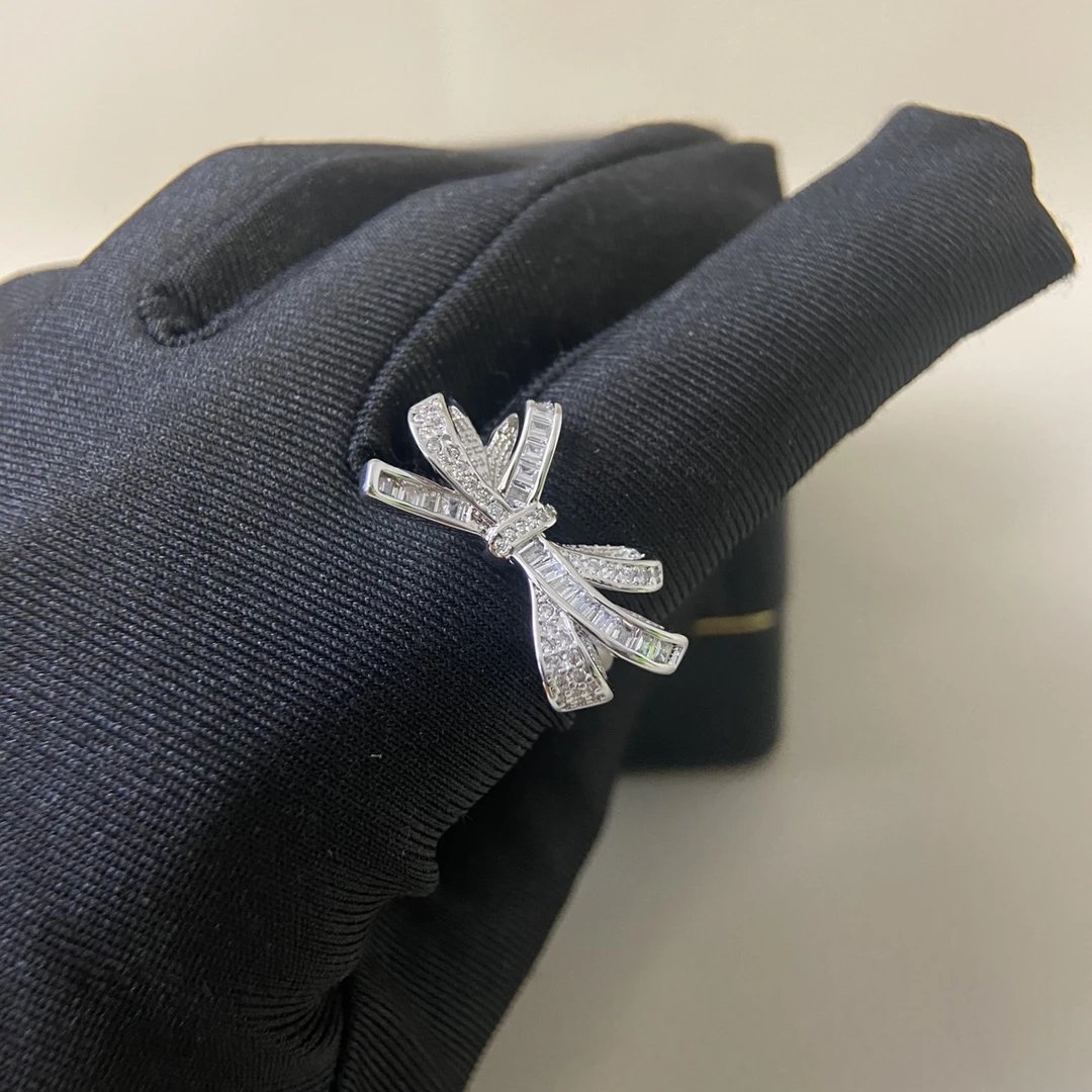 Bow Design Diamond Ring [2 sty