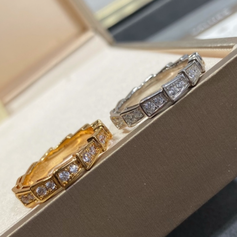 Elegant Diamond-Set Band Rings
