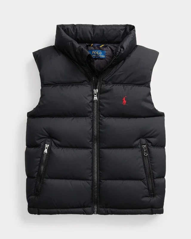 Ralph Lauren Down Jackets Quilted puffer jacket with removable hood product detail image 13