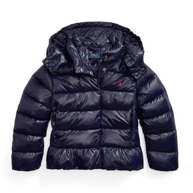 Ralph Lauren Down Jackets Quilted puffer jacket with removable hood product detail image 12