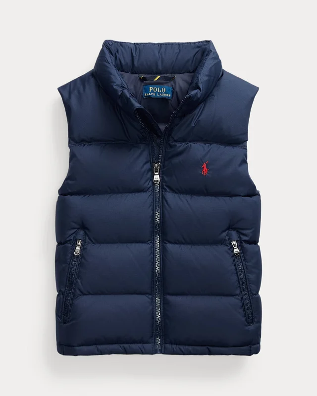 Ralph Lauren Down Jackets Quilted puffer jacket with removable hood product detail image 14