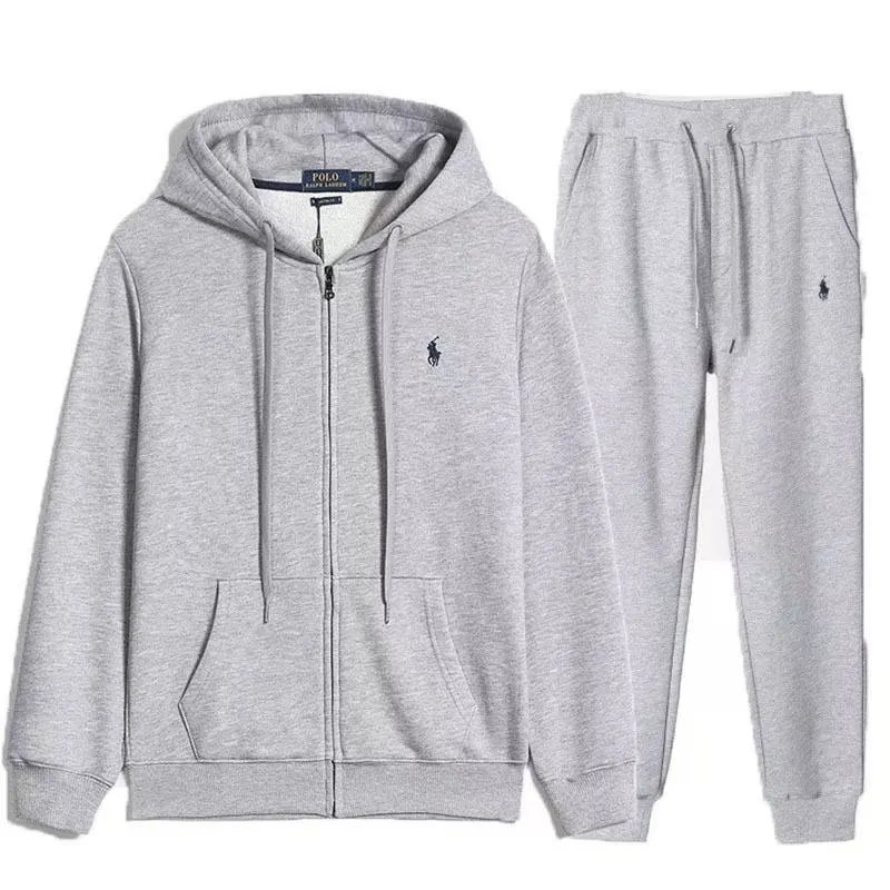 Grey Zipper Suit MR002