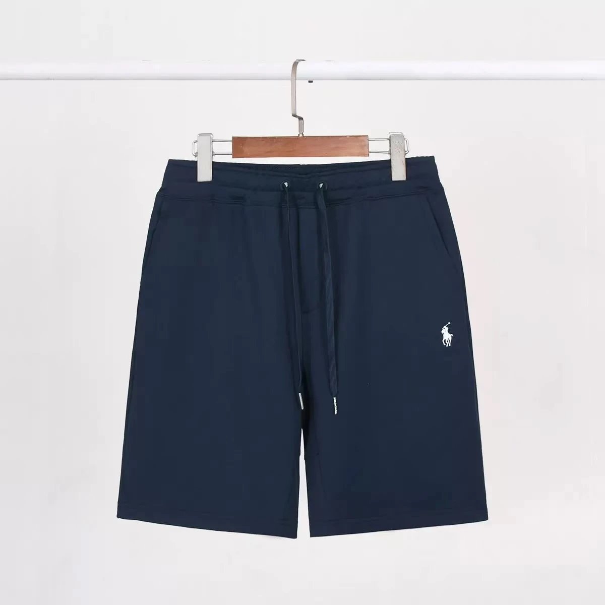 Navy White Shorts MR002