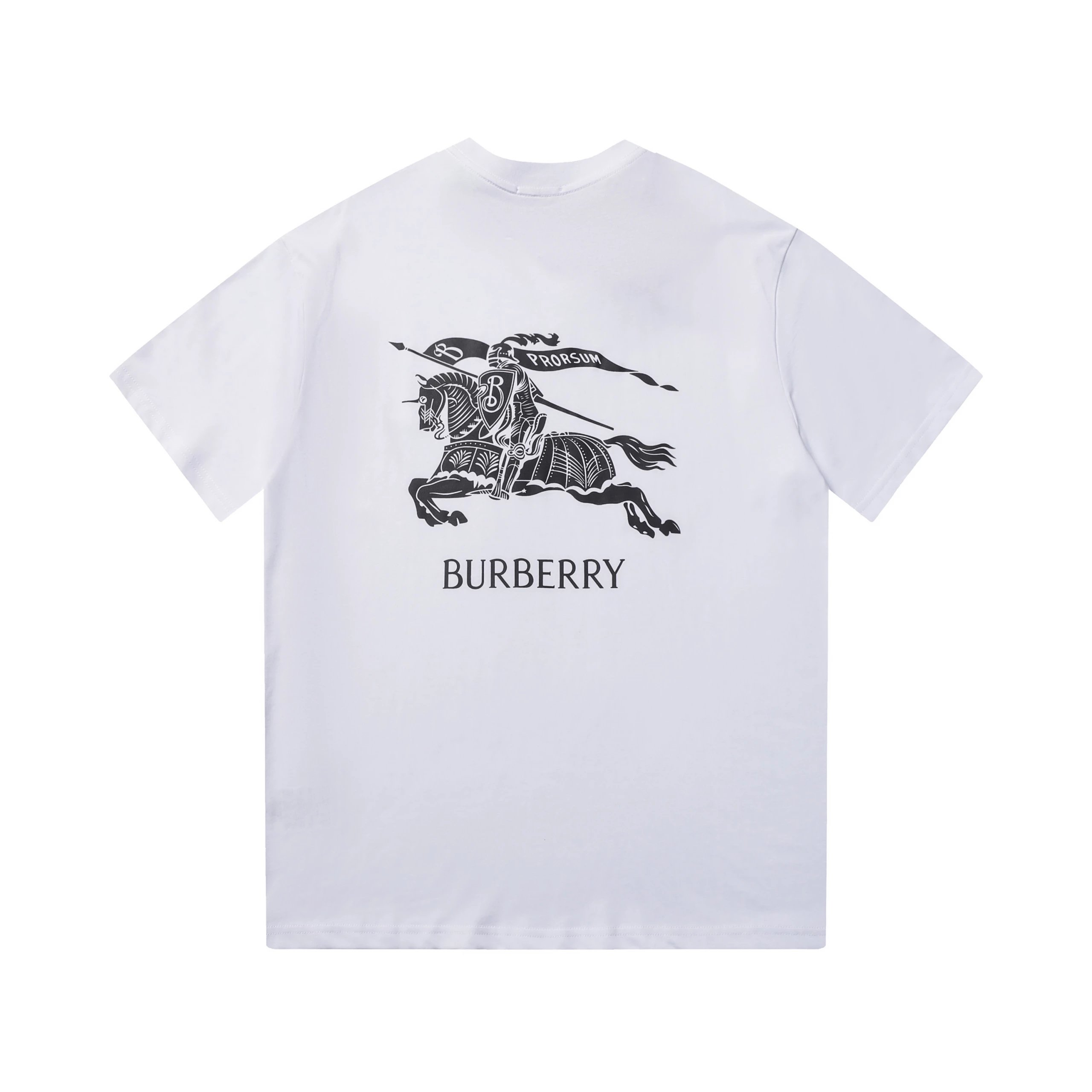 Burberry T-Shirts Short-Sleeve Logo T-Shirt — Section 12-White