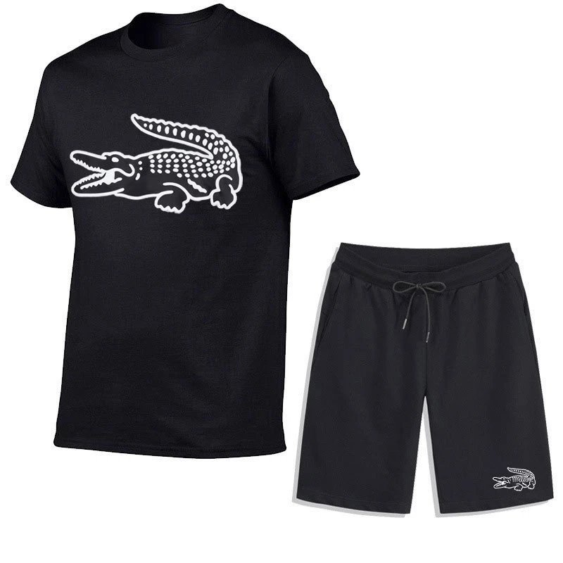 Short Sleeve Suit Black