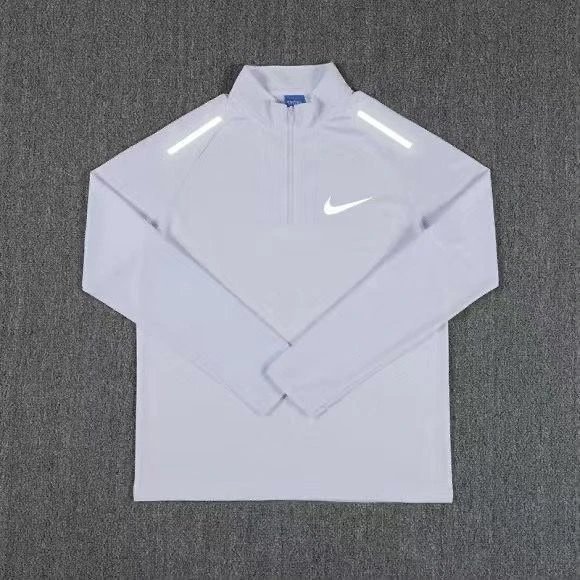 白色反光单钩上衣【速干面料】