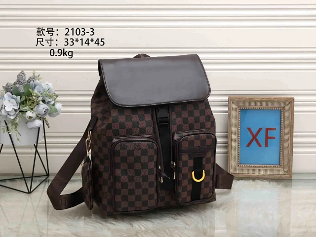 Louis Vuitton Backpacks 2103-3 flap backpack with front pockets product detail image 7