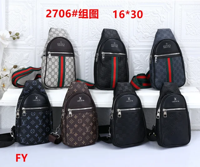 Louis Vuitton Crossbody Bags Monogram Sling Bag with Front Zip Pocket product detail image 1