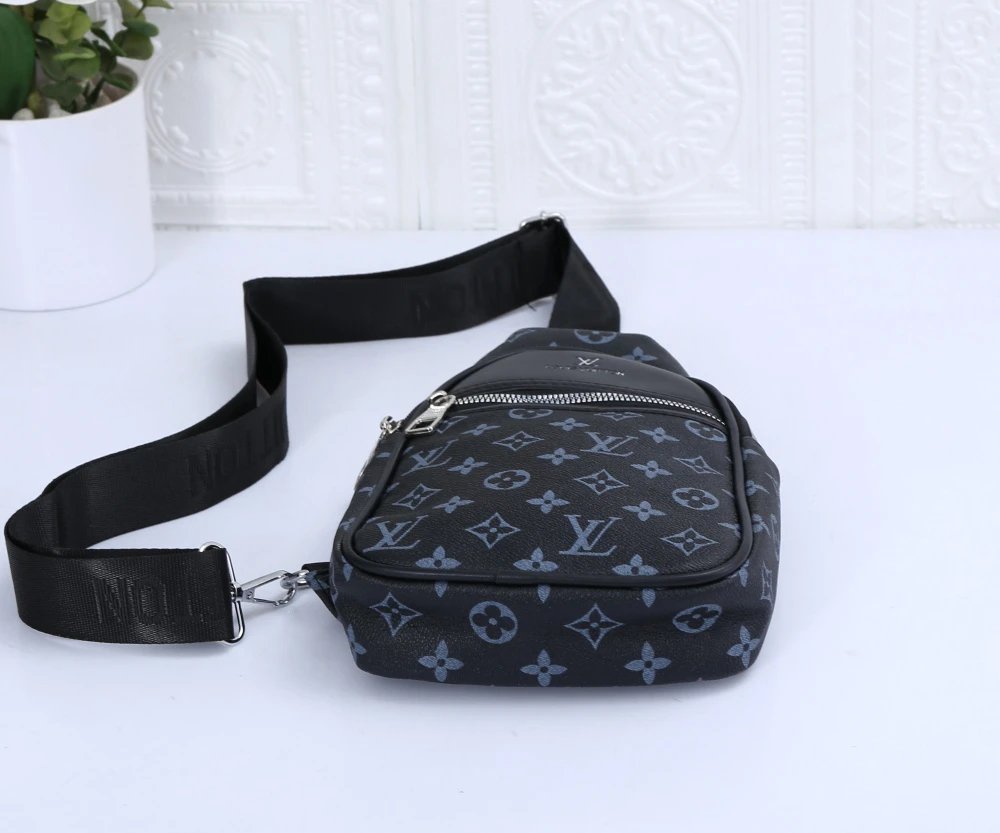 Gucci GG Marmont Canvas Chest Bag Beige with Red-Green Web Strap Crossbody Bags - 12