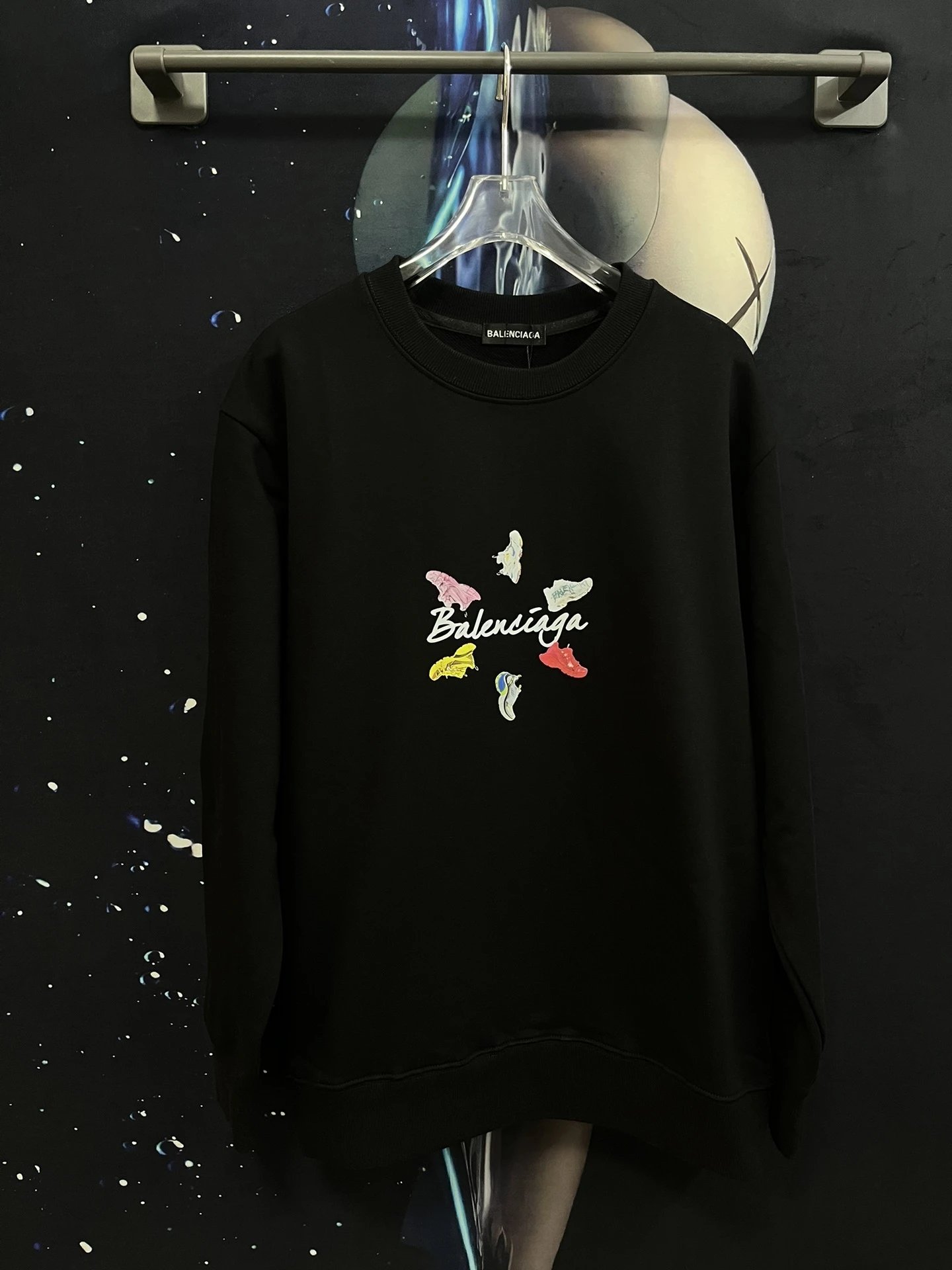 Balenciaga Sneaker Print Sweatshirt