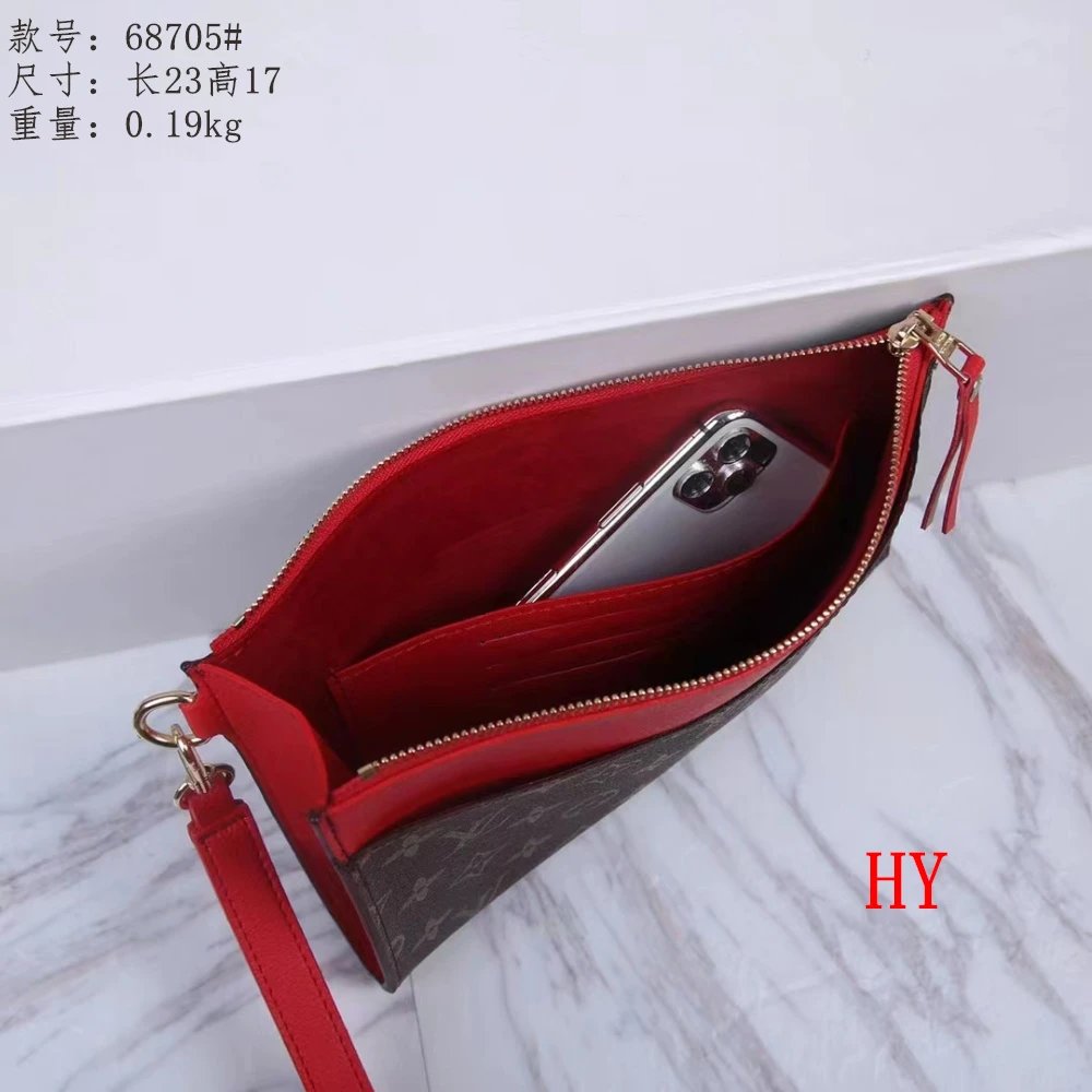 Louis Vuitton Monogram Empreinte Wristlet Pink Clutch Clutches - 11