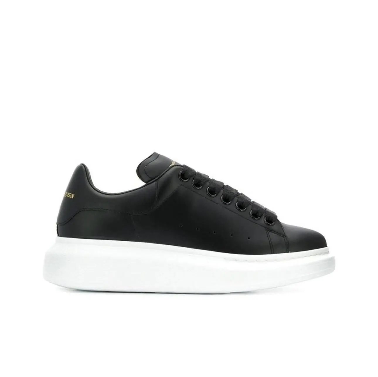 Alexander McQueen Oversized Sneakers Black/White - 1