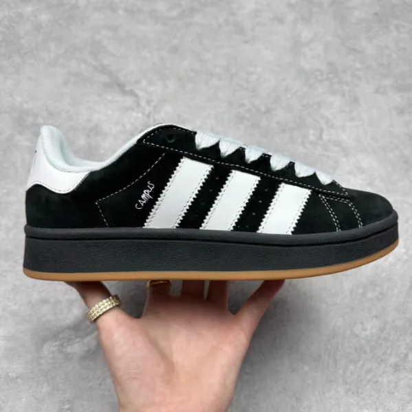 Adidas Originals Campus Pink Suede Sneakers - 4